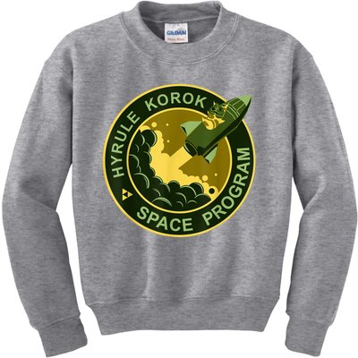 Hyrule Korok Space Program Funny Space Exploration Kids Sweatshirt