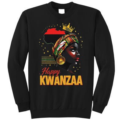 Happy Kwanzaa Seven Principles Of Kwanzaa Women Sweatshirt