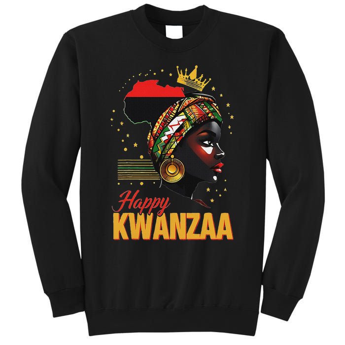 Happy Kwanzaa Seven Principles Of Kwanzaa Women Sweatshirt