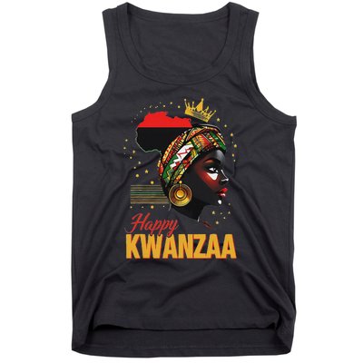 Happy Kwanzaa Seven Principles Of Kwanzaa Women Tank Top