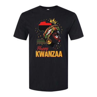 Happy Kwanzaa Seven Principles Of Kwanzaa Women Softstyle CVC T-Shirt