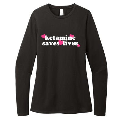 Hazel Ketamine Saves Lives Womens CVC Long Sleeve Shirt