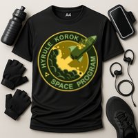 Hyrule Korok Space Program Funny Space Exploration Cooling Performance Crew T-Shirt
