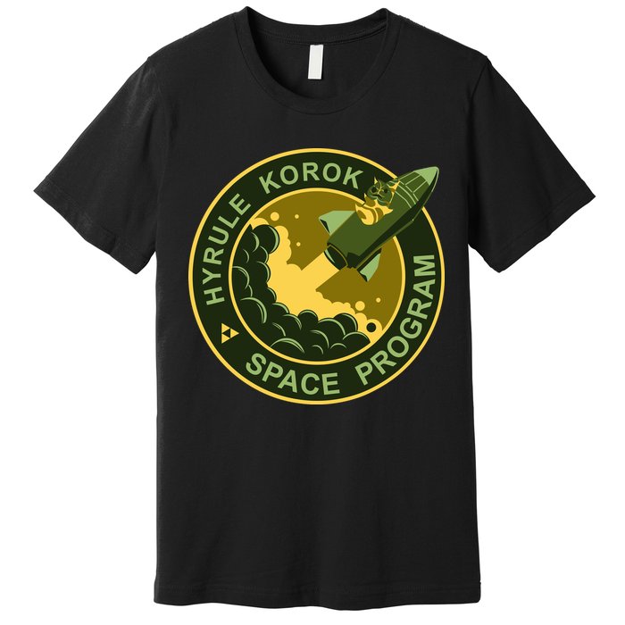 Hyrule Korok Space Program Funny Space Exploration Premium T-Shirt