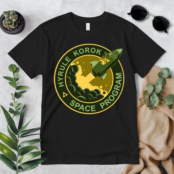 Hyrule Korok Space Program Funny Space Exploration Premium T-Shirt