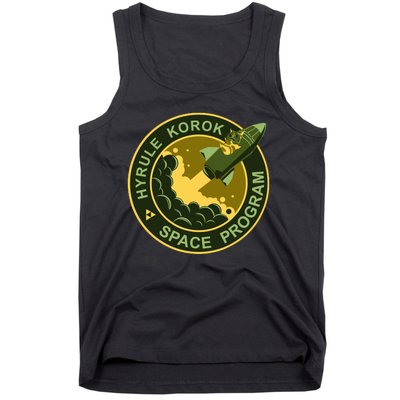 Hyrule Korok Space Program Funny Space Exploration Tank Top