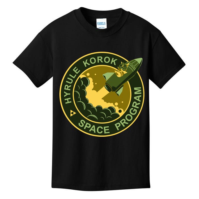 Hyrule Korok Space Program Funny Space Exploration Kids T-Shirt