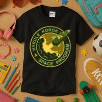 Hyrule Korok Space Program Funny Space Exploration Kids T-Shirt