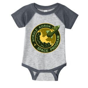 Hyrule Korok Space Program Funny Space Exploration Infant Baby Jersey Bodysuit