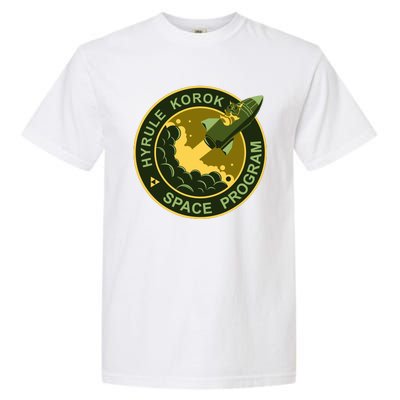 Hyrule Korok Space Program Funny Space Exploration Garment-Dyed Heavyweight T-Shirt