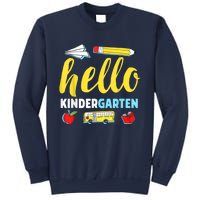 Hello Kindergarten Teacher First Day Back To School Sweatshirt