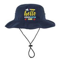 Hello Kindergarten Teacher First Day Back To School Legacy Cool Fit Booney Bucket Hat