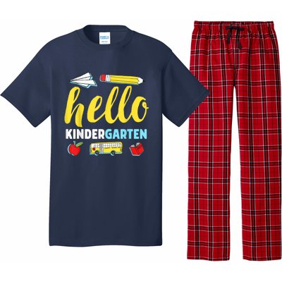 Hello Kindergarten Teacher First Day Back To School Pajama Set