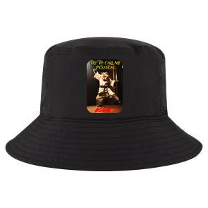 Humorous Karate Theme Ironic Cat Kung Fu Animal Funny Pet Cool Comfort Performance Bucket Hat