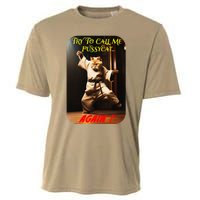 Humorous Karate Theme Ironic Cat Kung Fu Animal Funny Pet Cooling Performance Crew T-Shirt