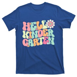 Hello Kindergarten Team Kinder Teacher Back To School Gift T-Shirt