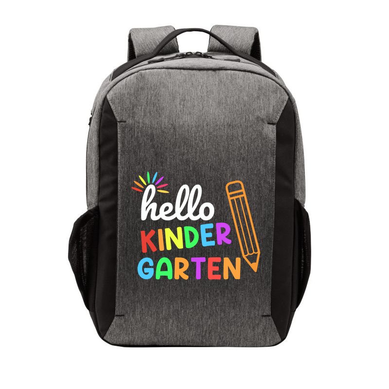 Hello Kindergarten Team Kinder Back To School Teacher Vector Backpack