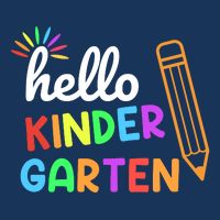 Hello Kindergarten Team Kinder Back To School Teacher 7 Panel Mesh Trucker Snapback Hat