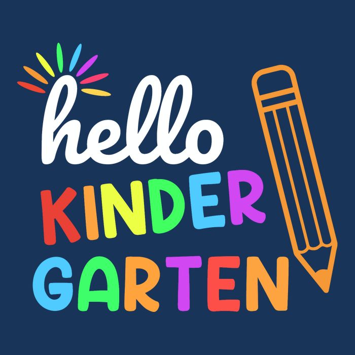 Hello Kindergarten Team Kinder Back To School Teacher 7 Panel Mesh Trucker Snapback Hat