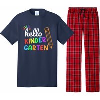 Hello Kindergarten Team Kinder Back To School Teacher Pajama Set