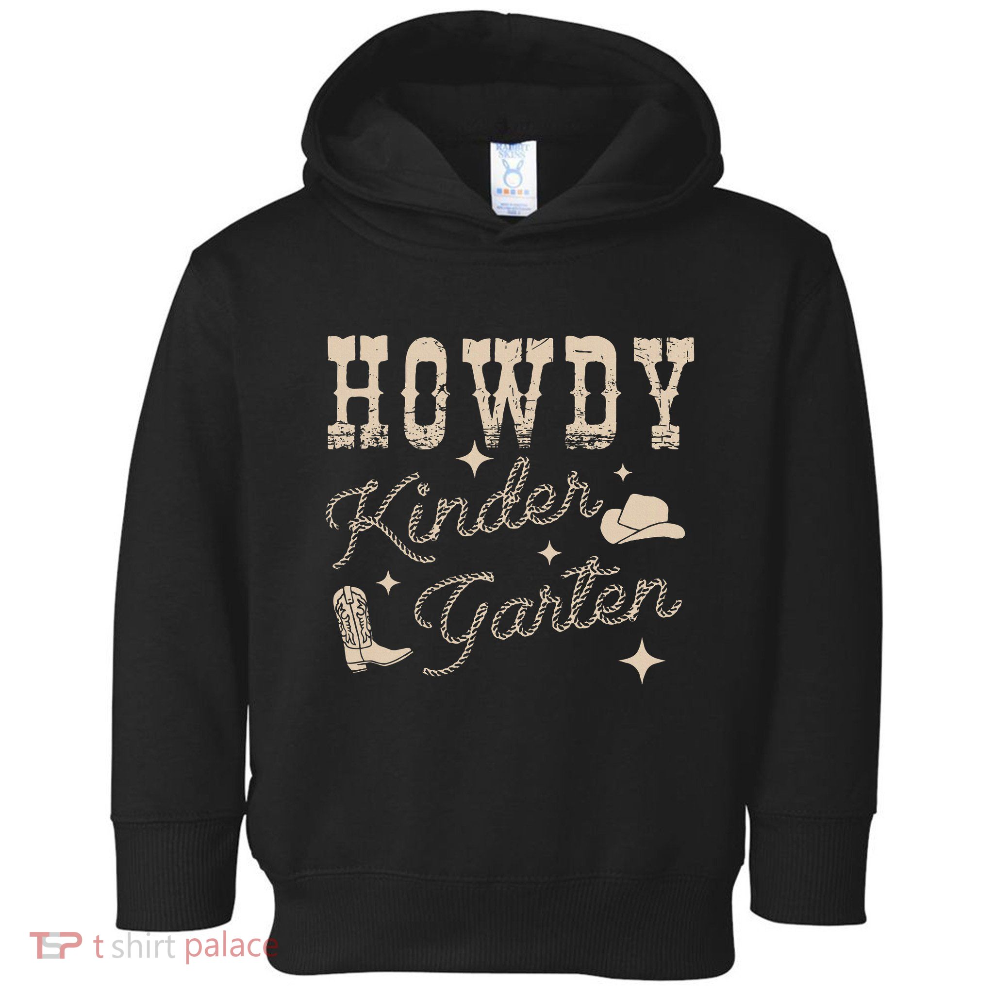 Howdy Kindergarten Teachers Parents Cowgirl Western Toddler Hoodie