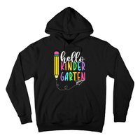 Hello Kindergarten Team Kinder Back To School Teacher Hoodie