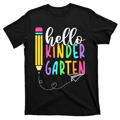 Hello Kindergarten Team Kinder Back To School Teacher T-Shirt