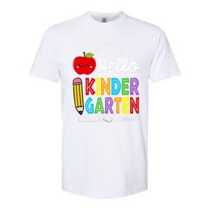 Hello Kindergarten Team Kinder Back To School Teacher Softstyle CVC T-Shirt