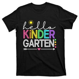 Hello Kindergarten Team Kinder Back To School Teacher T-Shirt