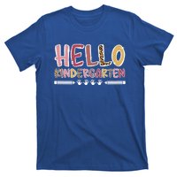 Hello Kindergarten Teacher Kindergarten Teaching Cool Gift T-Shirt