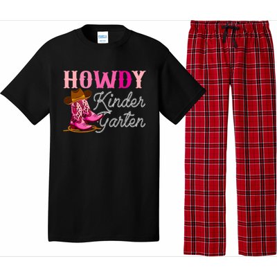 Howdy Kindergarten Teacher Rodeo Country Western Cowgirl Pajama Set