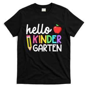 Hello Kindergarten Team Kinder Back to School Teacher T-Shirt