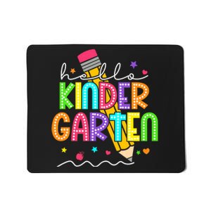 Hello Kindergarten Team Kinder Back To School Teacher Mousepad