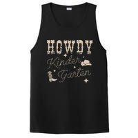 Howdy Kindergarten Teachers Parents Cowgirl Western PosiCharge Competitor Tank