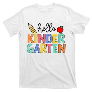 Hello Kindergarten Team Kinder Back To School Teacher T-Shirt