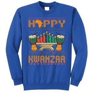 Happy Kwanzaa Ugly Christmas Black Christmas African Funny Gift Sweatshirt