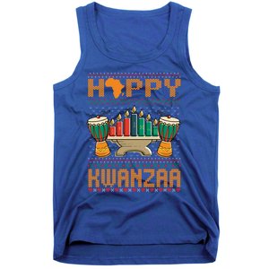 Happy Kwanzaa Ugly Christmas Black Christmas African Funny Gift Tank Top