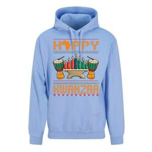 Happy Kwanzaa Ugly Christmas Black Christmas African Funny Gift Unisex Surf Hoodie