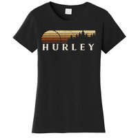 Hurley Ky Vintage Evergreen Sunset Eighties Women's T-Shirt