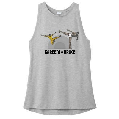 HornetsSpurs Kareem Vs Bruce Ladies PosiCharge Tri-Blend Wicking Tank