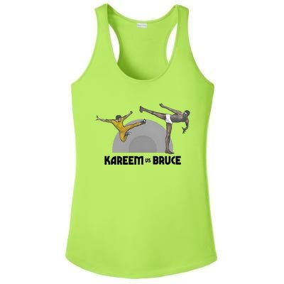 HornetsSpurs Kareem Vs Bruce Ladies PosiCharge Competitor Racerback Tank