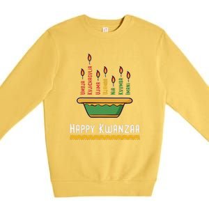 Happy Kwanzaa Kids 7 Principles of Kwanzaa Dec 26 - Jan 1 Premium Crewneck Sweatshirt