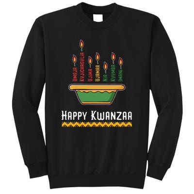 Happy Kwanzaa Kids 7 Principles of Kwanzaa Dec 26 - Jan 1 Sweatshirt