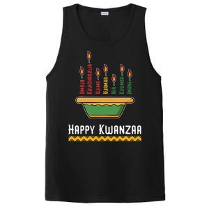 Happy Kwanzaa Kids 7 Principles of Kwanzaa Dec 26 - Jan 1 PosiCharge Competitor Tank