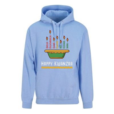 Happy Kwanzaa Kids 7 Principles of Kwanzaa Dec 26 - Jan 1 Unisex Surf Hoodie