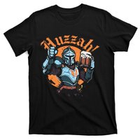 Huzzah Knight With Mead Funny Ren Faire T-Shirt