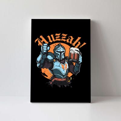 Huzzah Knight With Mead Funny Ren Faire Canvas