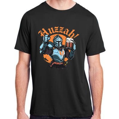 Huzzah Knight With Mead Funny Ren Faire Adult ChromaSoft Performance T-Shirt