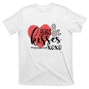 Hugs & Kisses XOXO Valentine's Day Gift T-Shirt