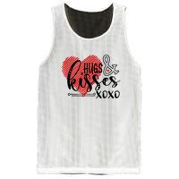 Hugs & Kisses XOXO Valentine's Day Gift Mesh Reversible Basketball Jersey Tank